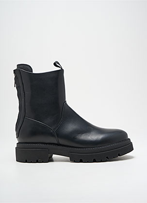 Bottines Noires Giardini Pour Femme - Talon 9.5 Cm, Cuir Véritable, Fermeture Éclair - Style Élégant Automne/Hiver